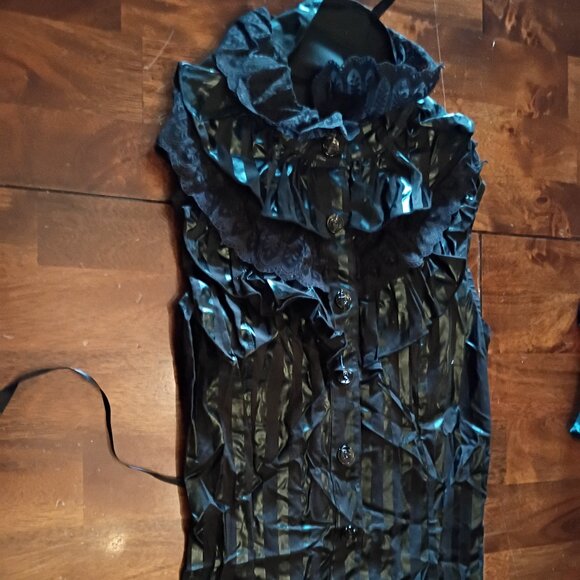 Lip Service Tops - Lip Service BLACKLIST Striped Sleeveless Vest Top